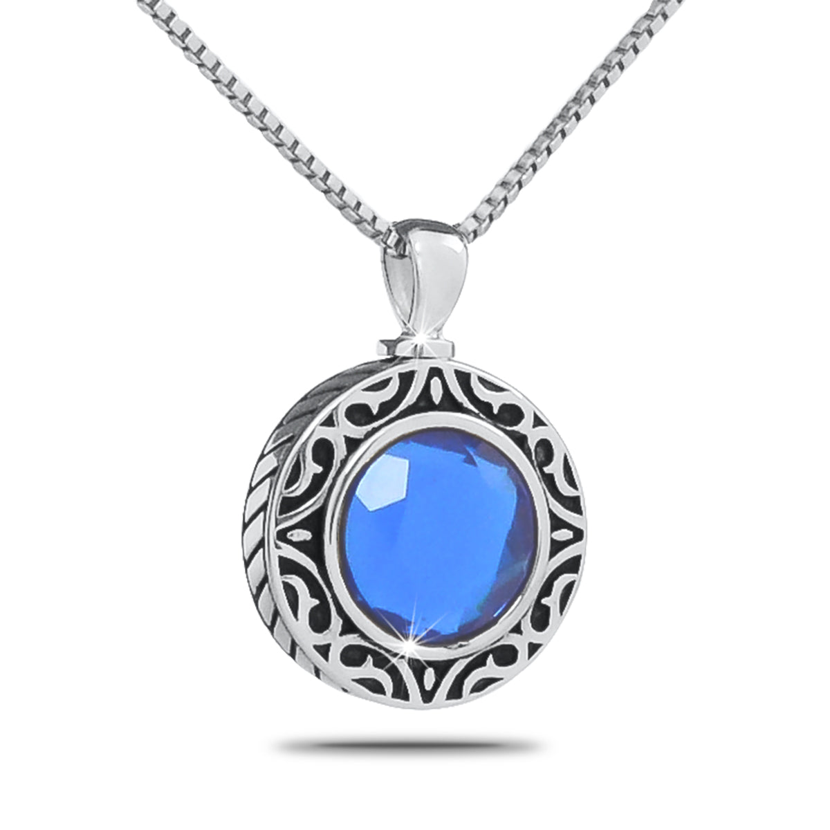 September Blue Steel Keepsake